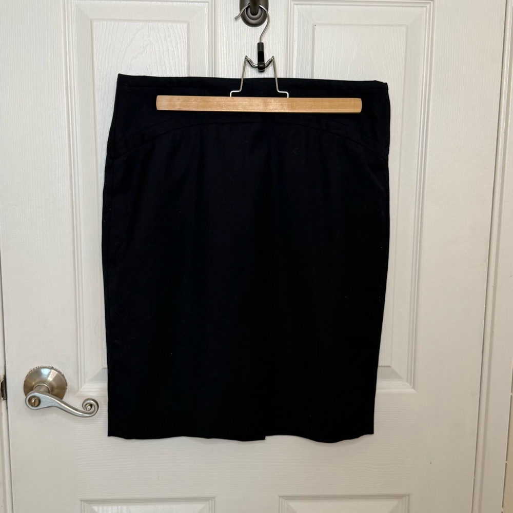 Classic Navy Women's Pencil Skirt